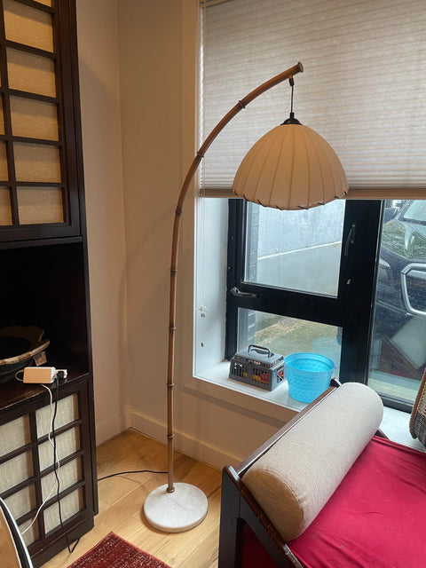 Wabi Sabi Bamboo Floor Lamp