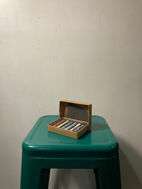 A box of Pastels