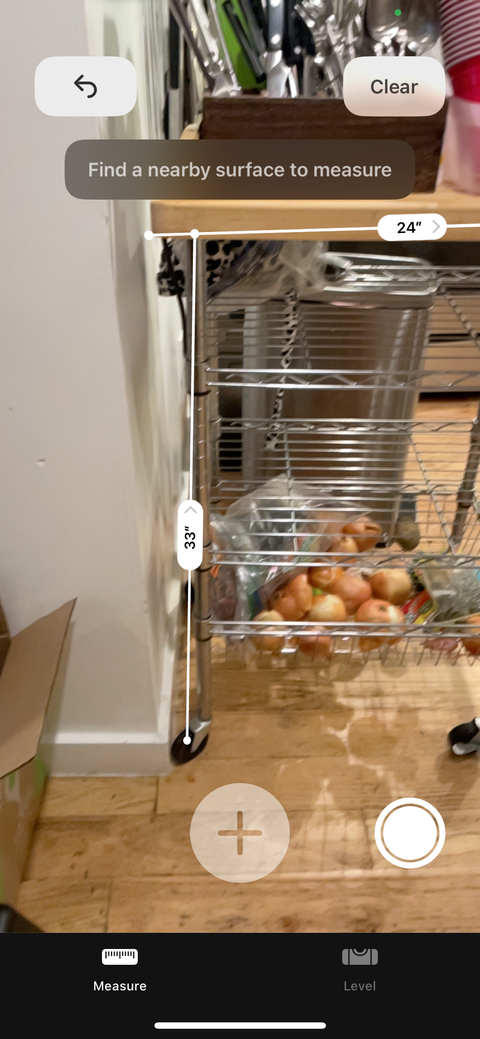 Rolling Kitchen Island Organizer, 34x24x24"