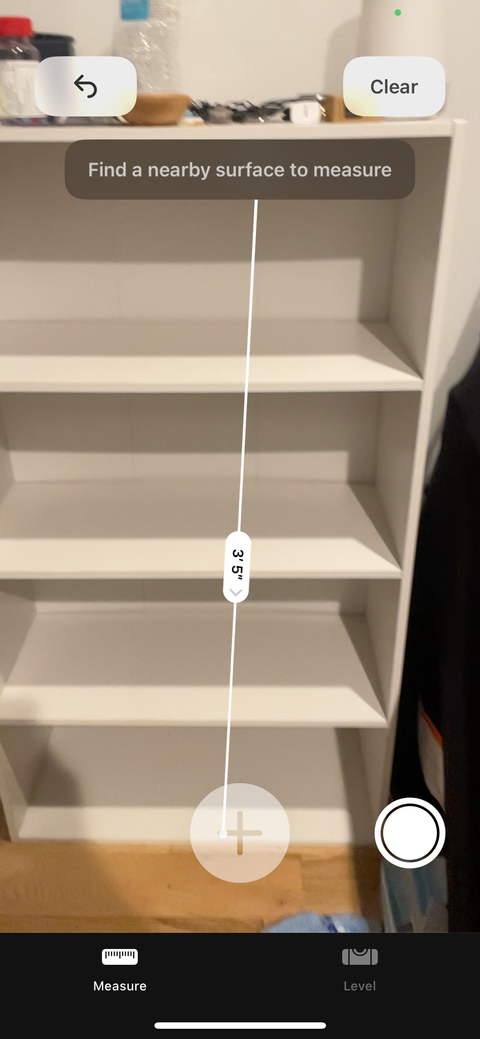 Minimalist White Bookshelf, 42x24"