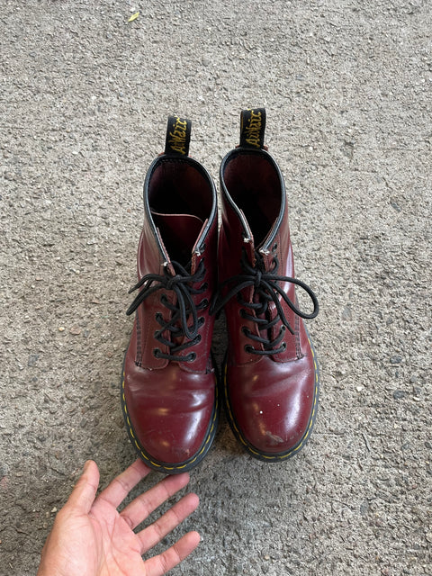 Dr. Martens Leather Boots, 8m 38eu