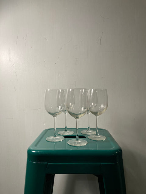 Set of 5 Wine Glasses