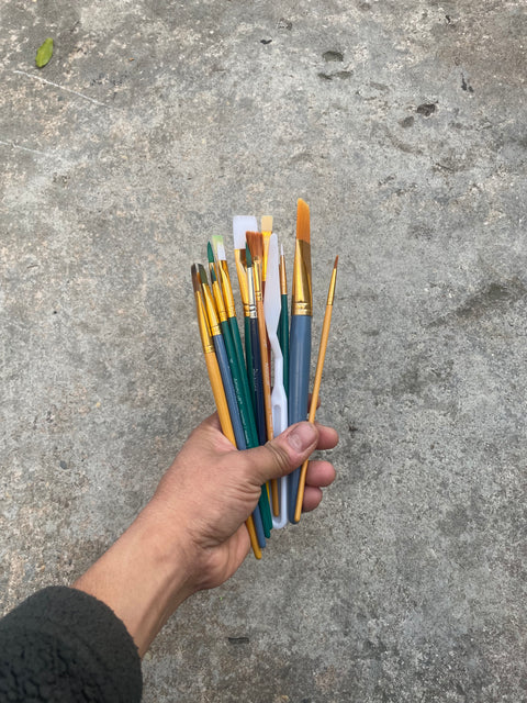 10 or so Paintbrushes
