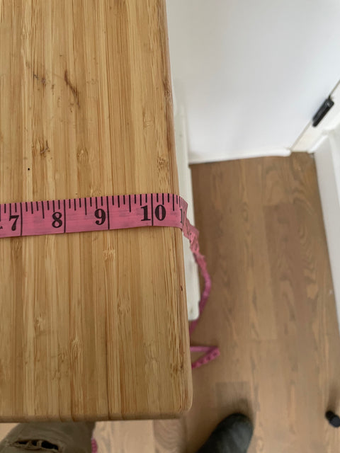 Minimalist Three-Tiered Shelf, 10x15x40"