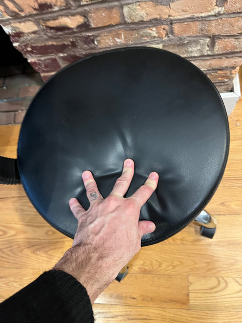 Adjustable Rolling Draft Stool Chair