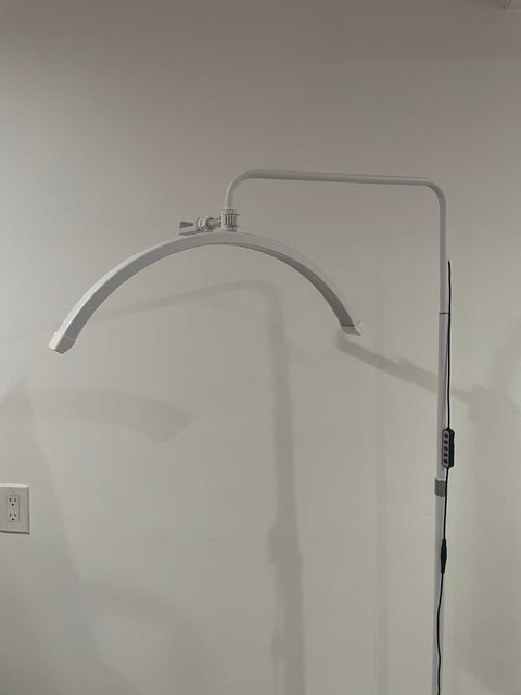 2 Tones Dimmable Light LED Half Moon Lamp With Remote