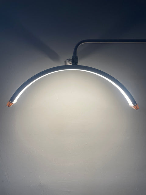 2 Tones Dimmable Light LED Half Moon Lamp With Remote