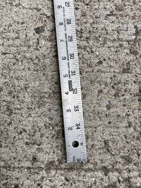 Looong Metal Ruler