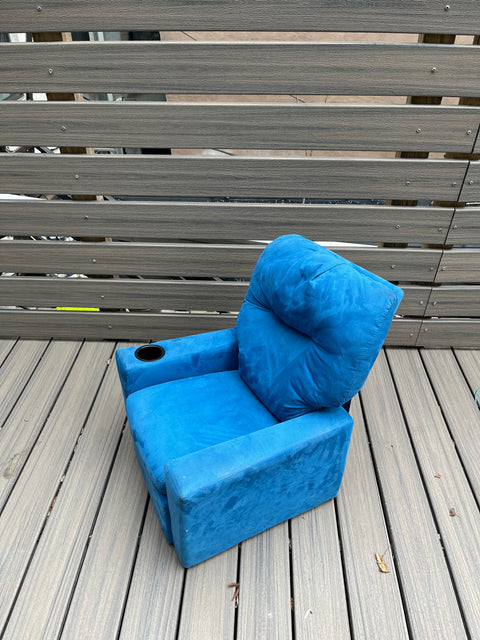 Kids Microfiber Recliner Accent Chair