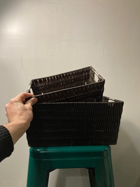 2 Storage Baskets