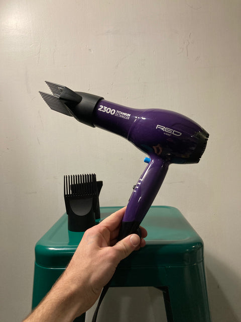 Red Hair Blow Dryer