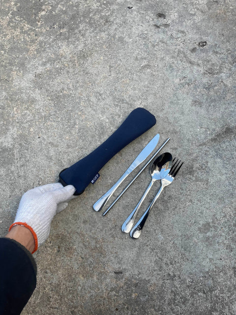 GRIP "On the Go" Cutlery Set