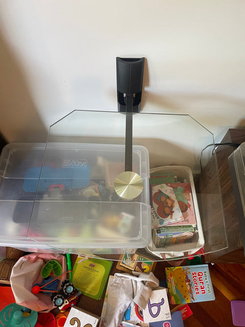 Wall-mounted Component Shelf