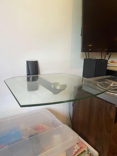 Wall-mounted Component Shelf