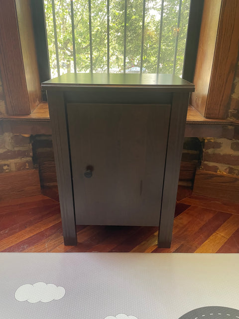 Dark Wood Cabinet, 17x14x24"