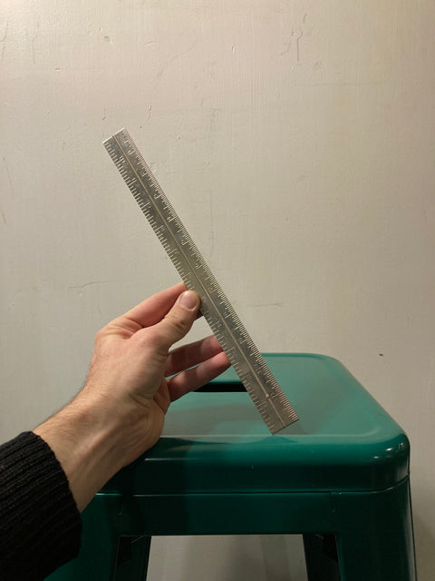 Vintage Tempered Steel Rule