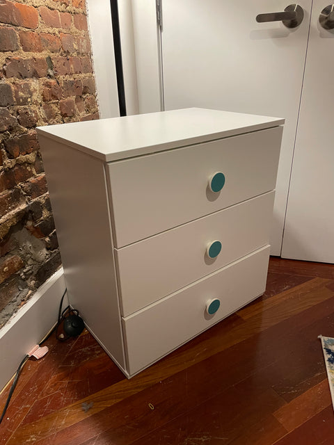 IKEA Godishus 3-drawer chest, 23x23x15"