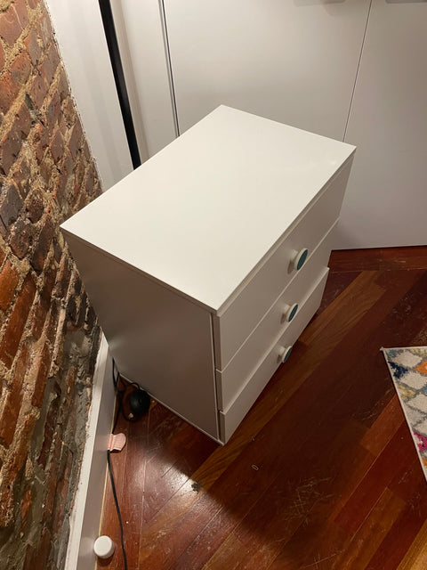 IKEA Godishus 3-drawer chest, 23x23x15"