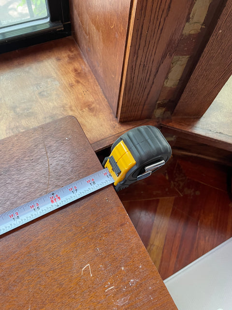 Wooden Nightstand, 15Dx19Wx25H"