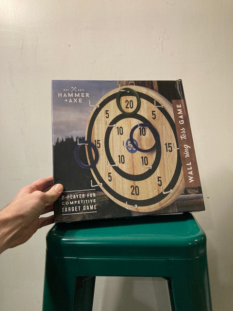 Wall Ring Toss Game