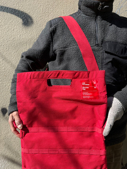 Red Teenage Engineering Laptop Bag