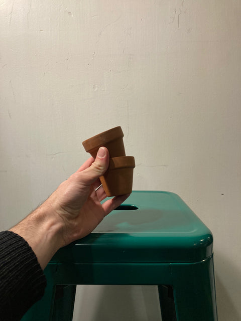 2 Mini Plant Pots