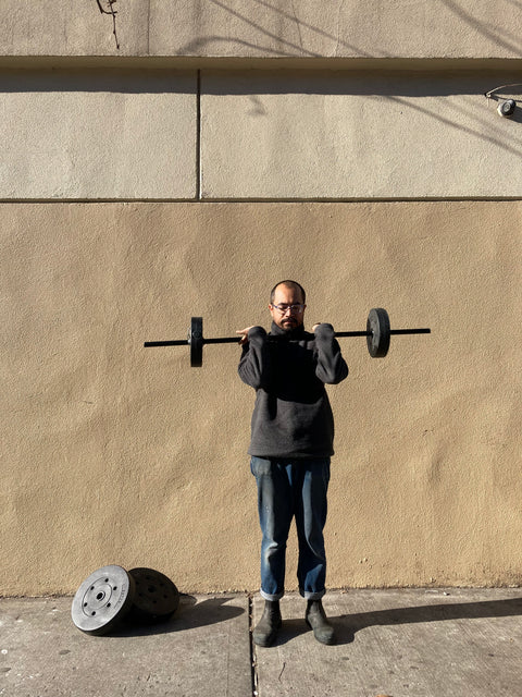 Barbell and Weights Set