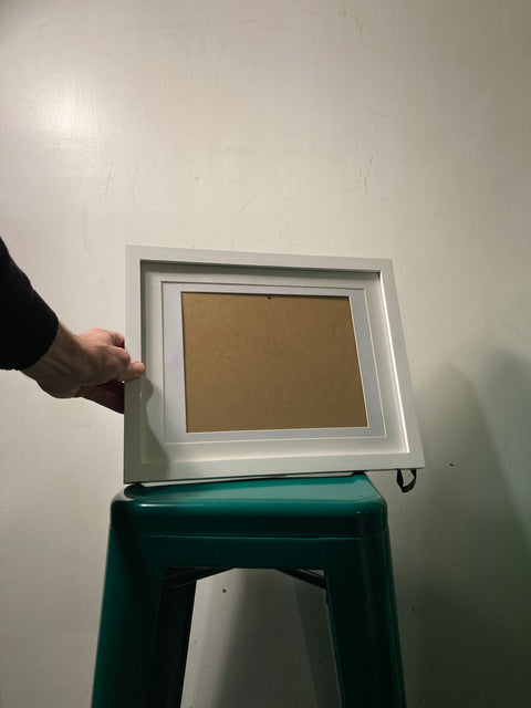 White Medium Frame