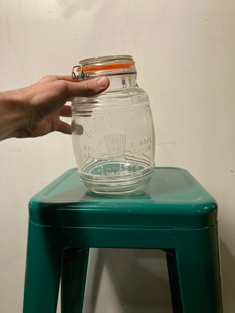 2 Qt Glass Canister