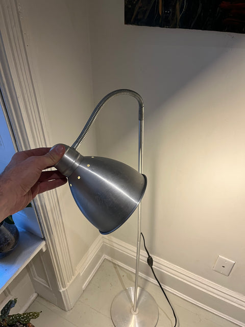 Minimalist Metal Gooseneck Floor Lamp