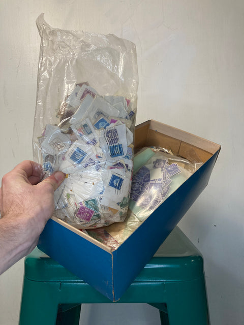 Large Collection Of Stamps