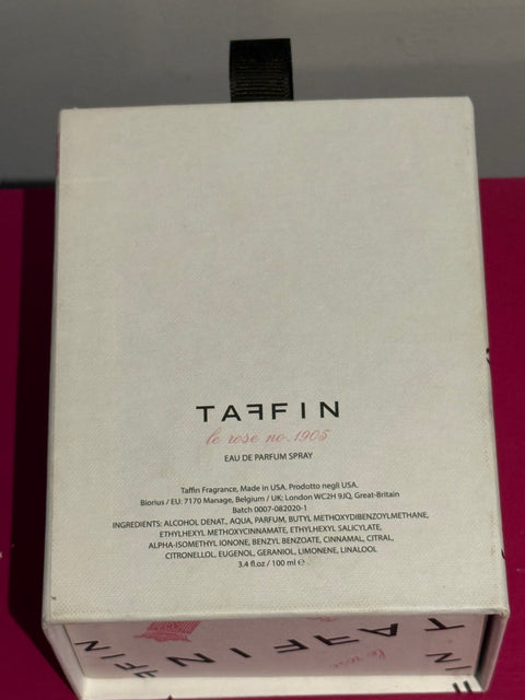 Unopened Taffin Le Rose 1905 Eau De Parfum, 100mL