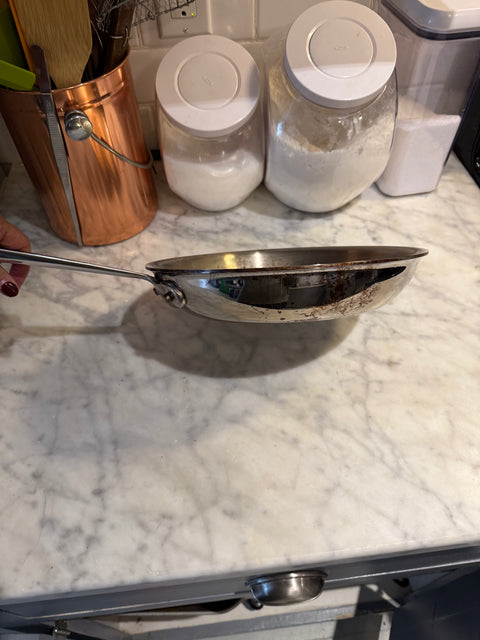All-Clad D3 Stainless Steel Skillet, 10" Wide