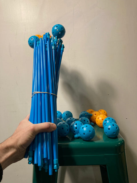 Wonder Sticks Construction Fort Building Kit