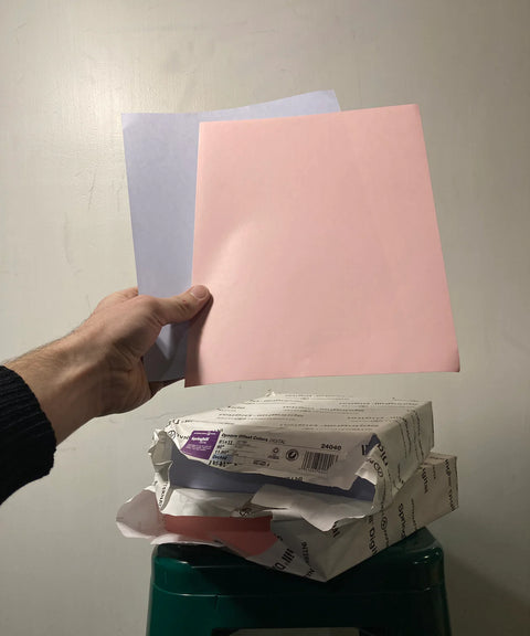 Pink & Orchid 8.5 x 11 Paper