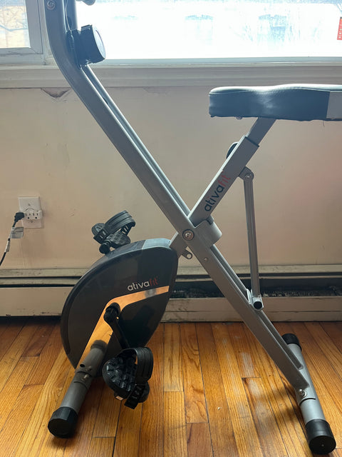 Ativafit Folding Stationary Bike