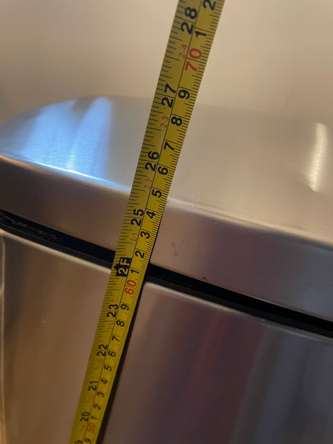 Elama Stainless Steel Trashcan