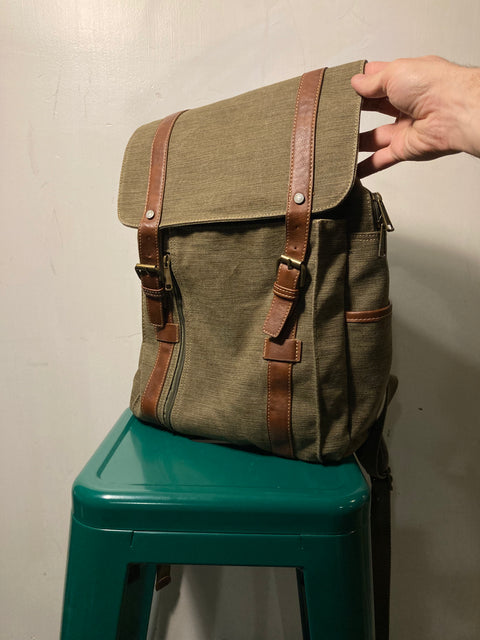 A Nice Canvas Backpack