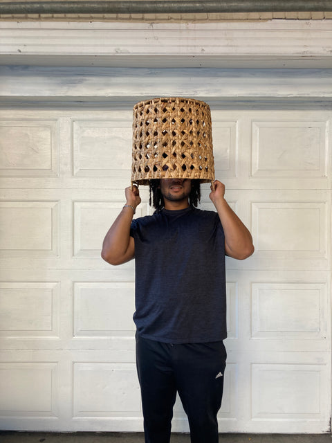 Nice Woven Basket With Handles