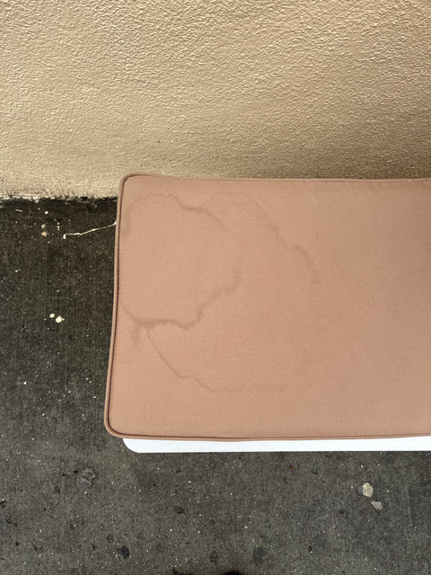 Storage Bench, Light Stain On The Cushion Probably Washable