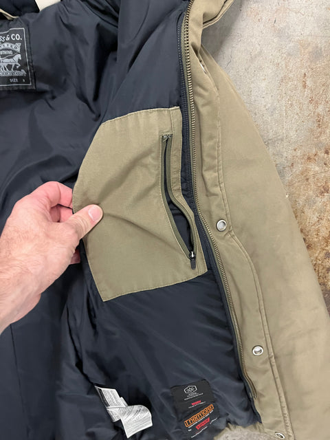 Levi's Men's Mod Thermore Padded Parka Jacket, Size S