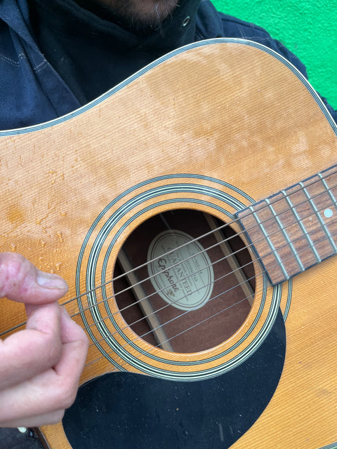 Epiphone DR-90S NA Acoustic Guitar In Very Good Condition