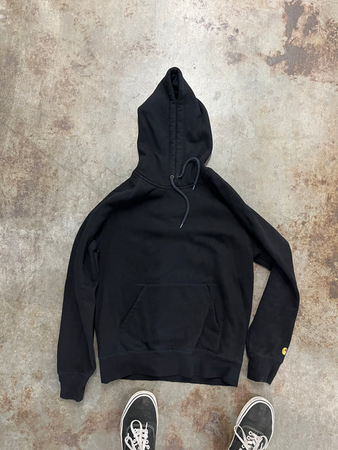 Carhartt Work In Progress Black Hoodie, Size S