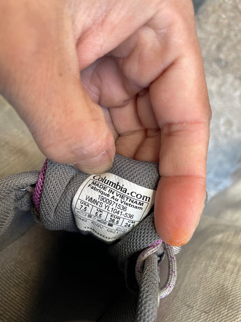 Columbia Hiking Shoes, Sz US 7.5 W or EU 38.5