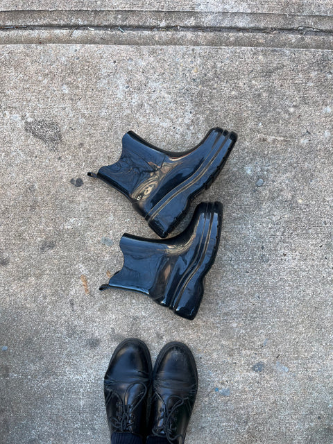 Melissa Grip Boots, Size 8 US or 39 EU