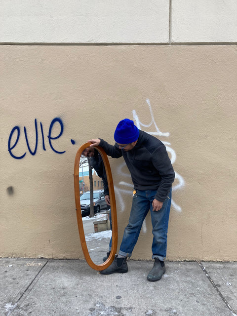 Oval Mirror