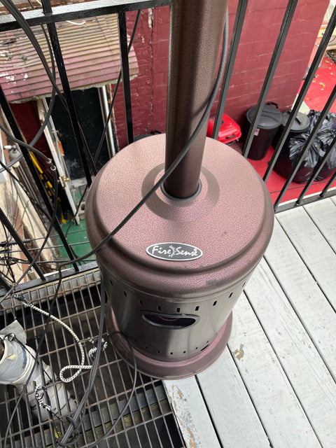 Fire Sense Patio Heater With Brand New Propane Tank