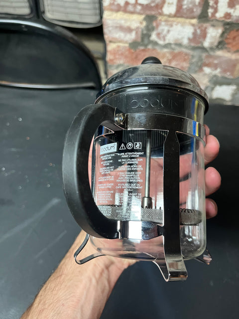 Small Bodum French Press Coffee Maker