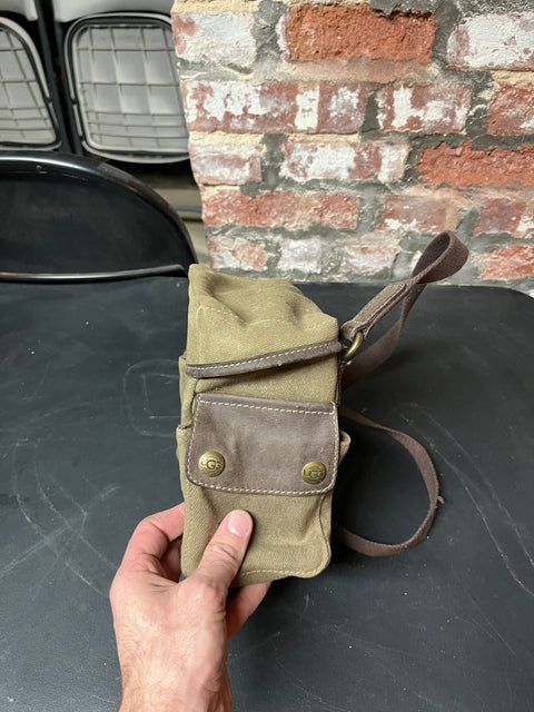 Vintage UGG Canvas Mini Military Style Bag