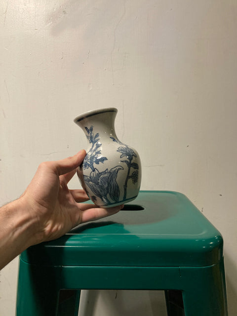 Blue & White Porcelain Vase